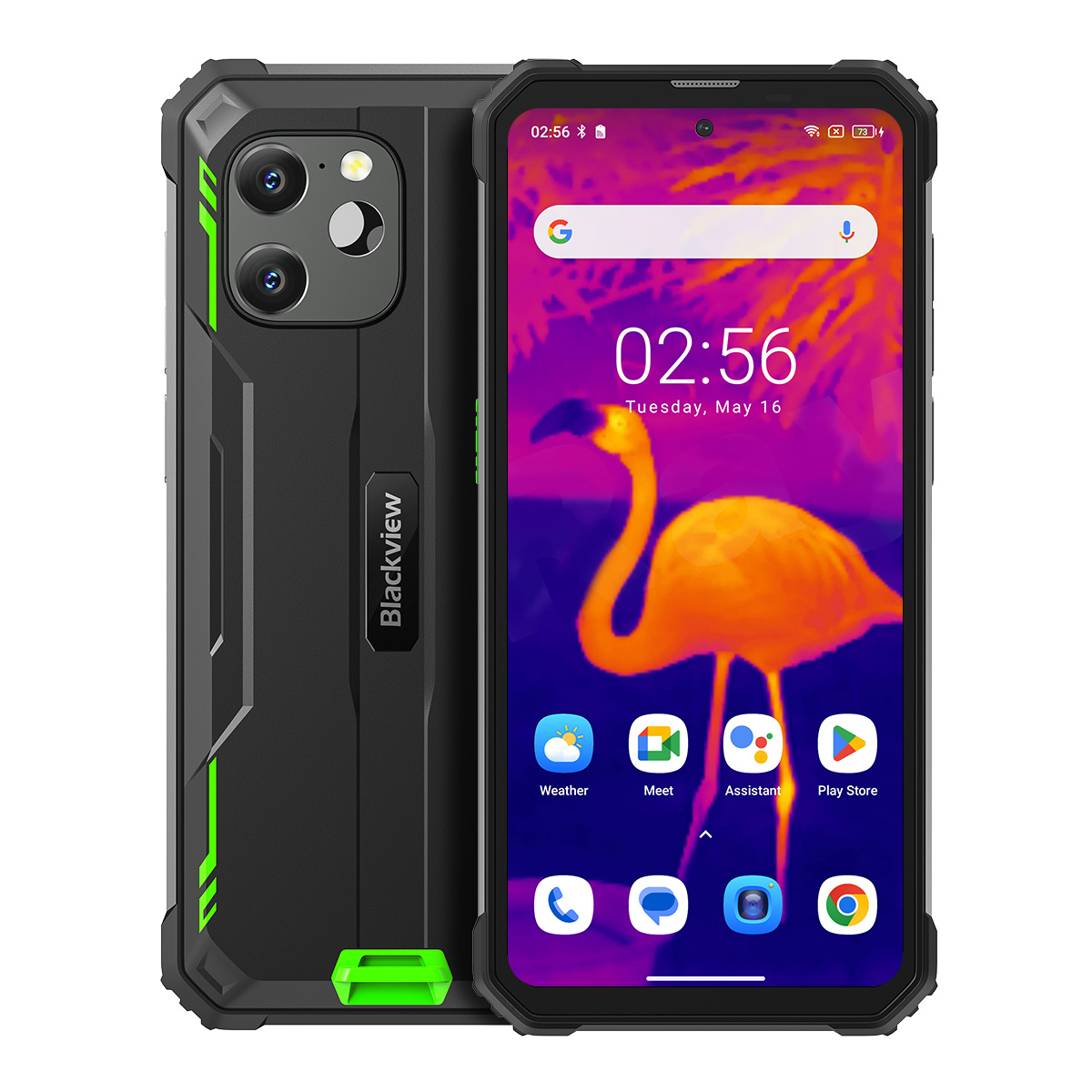 Original Blackview BV8900 thermal imaging camera 8GB+256GB 6.5-inch 3G 4G smartphone 10000mAh Android reinforced mobile phones